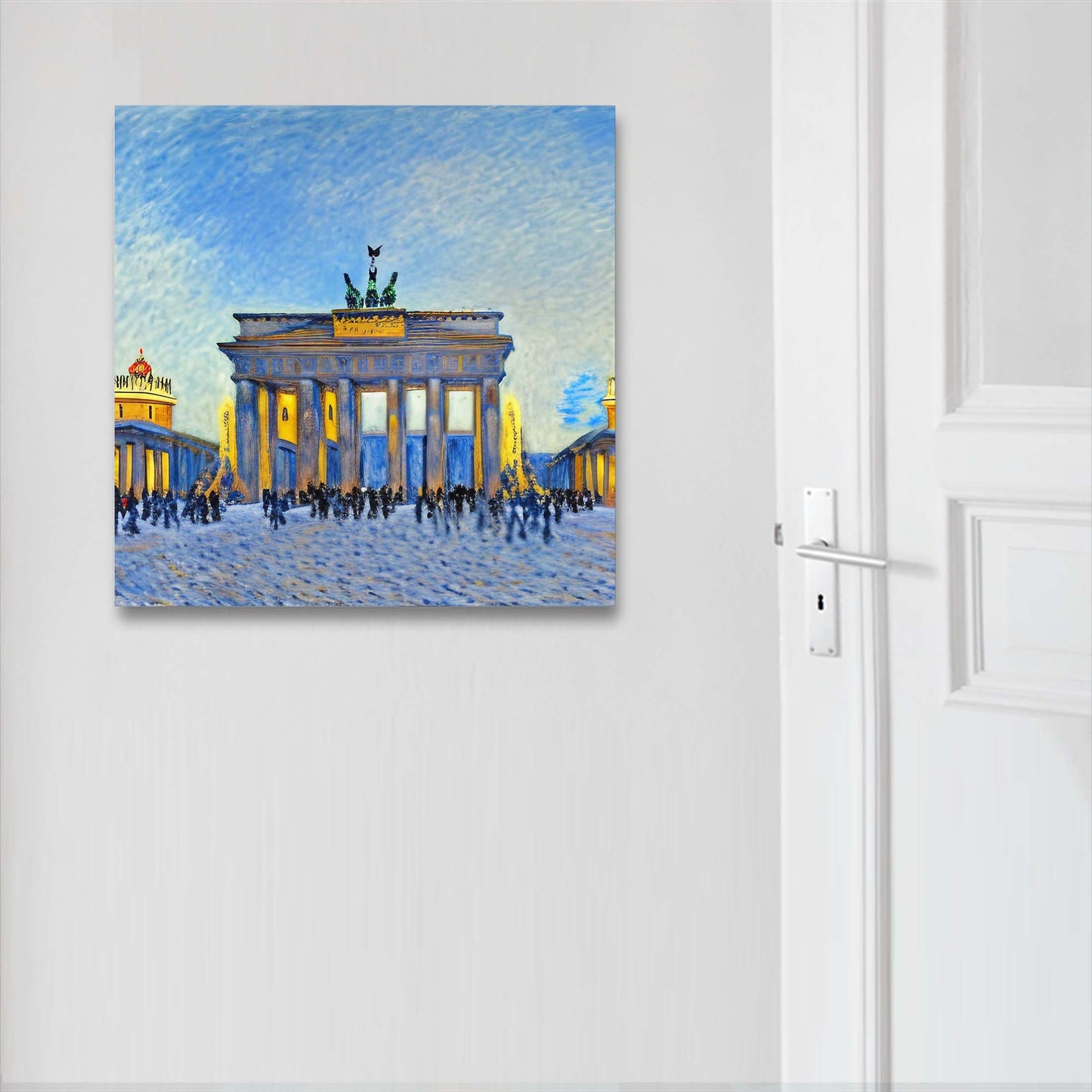 Berlin Brandenburger Tor - Wandbild in der Stilrichtung des Impressionismus