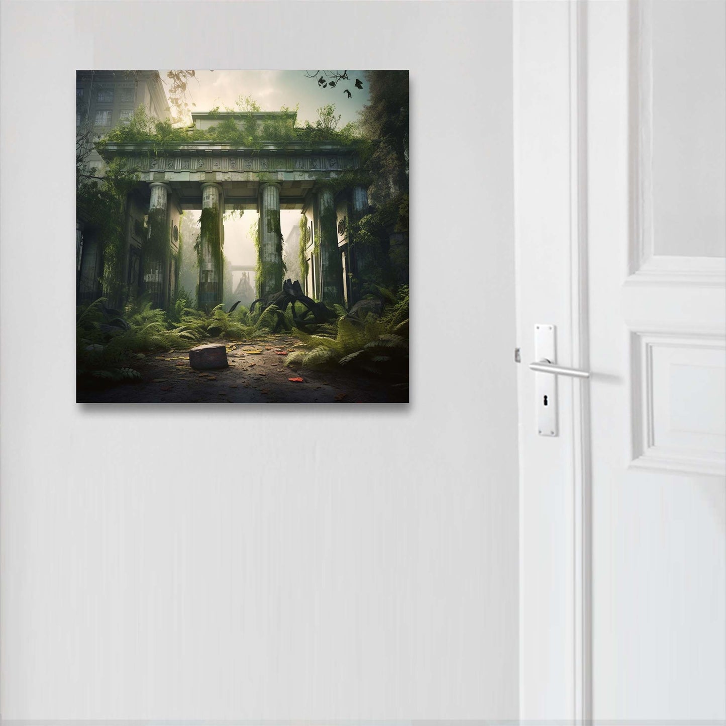 Berlin Brandenburger Tor - Wandbild in der Stilrichtung Urban Jungle