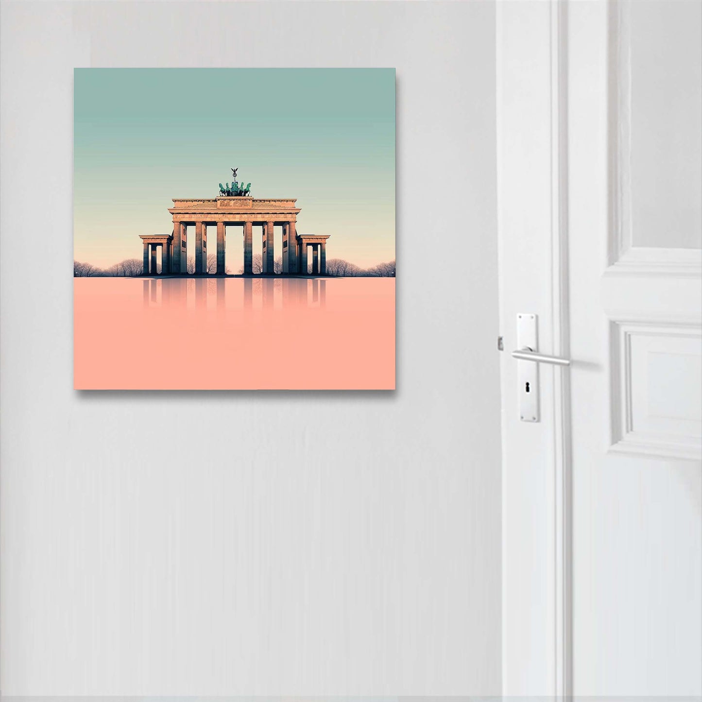 Berlin Brandenburger Tor - Wandbild in der Stilrichtung des Minimalismus