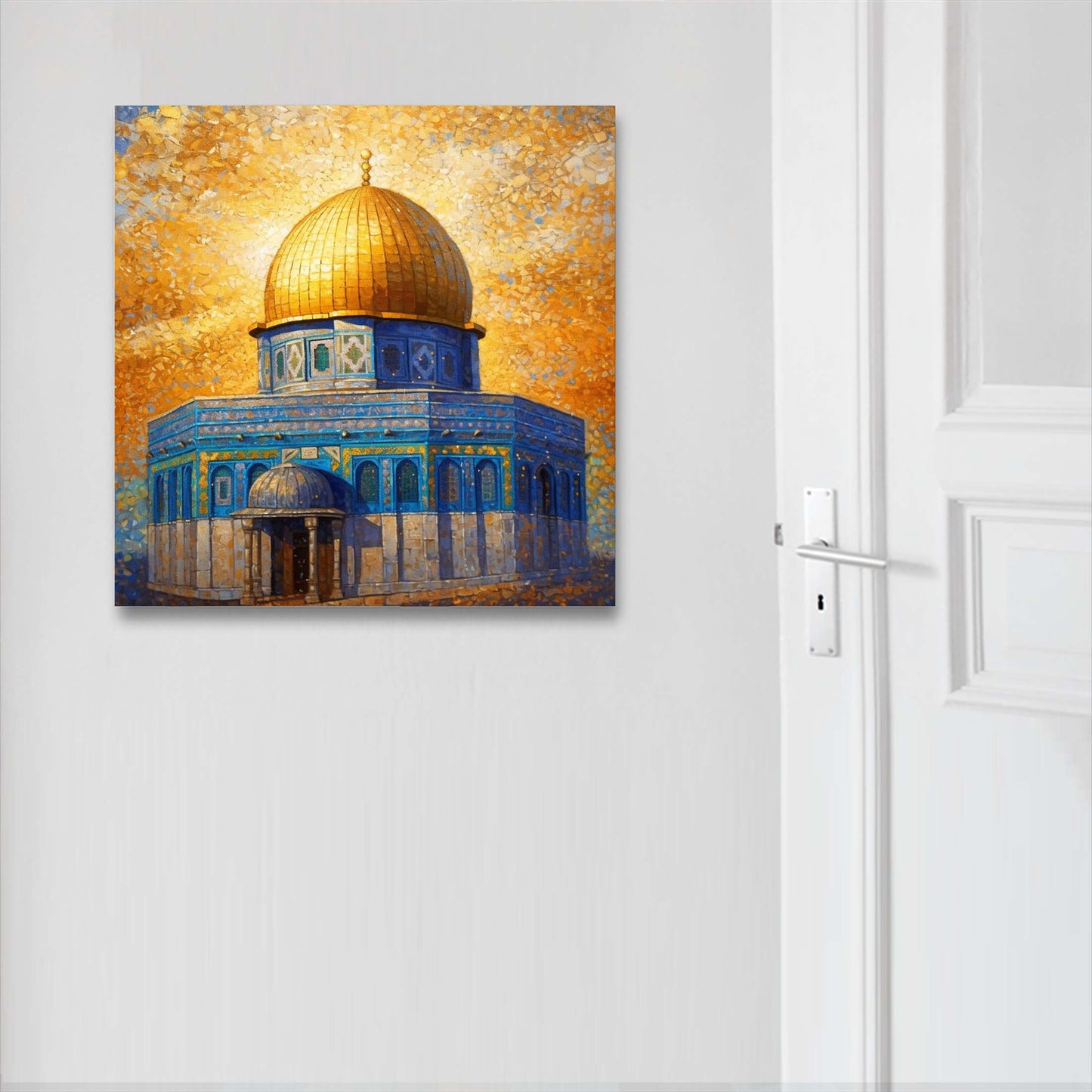 Jerusalem Felsendom - Wandbild in der Stilrichtung des Impressionismus