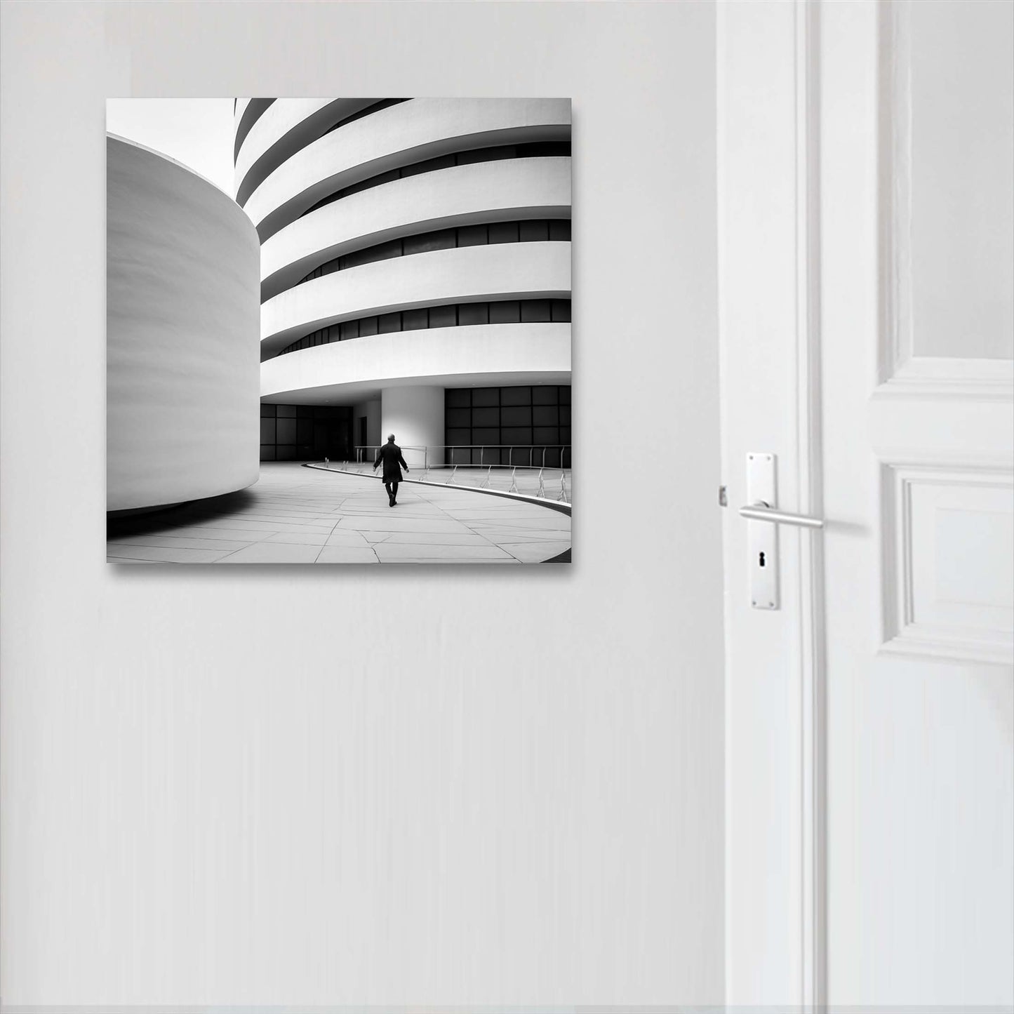 New York Guggenheim Museum - Wandbild in der Stilrichtung des Minimalismus