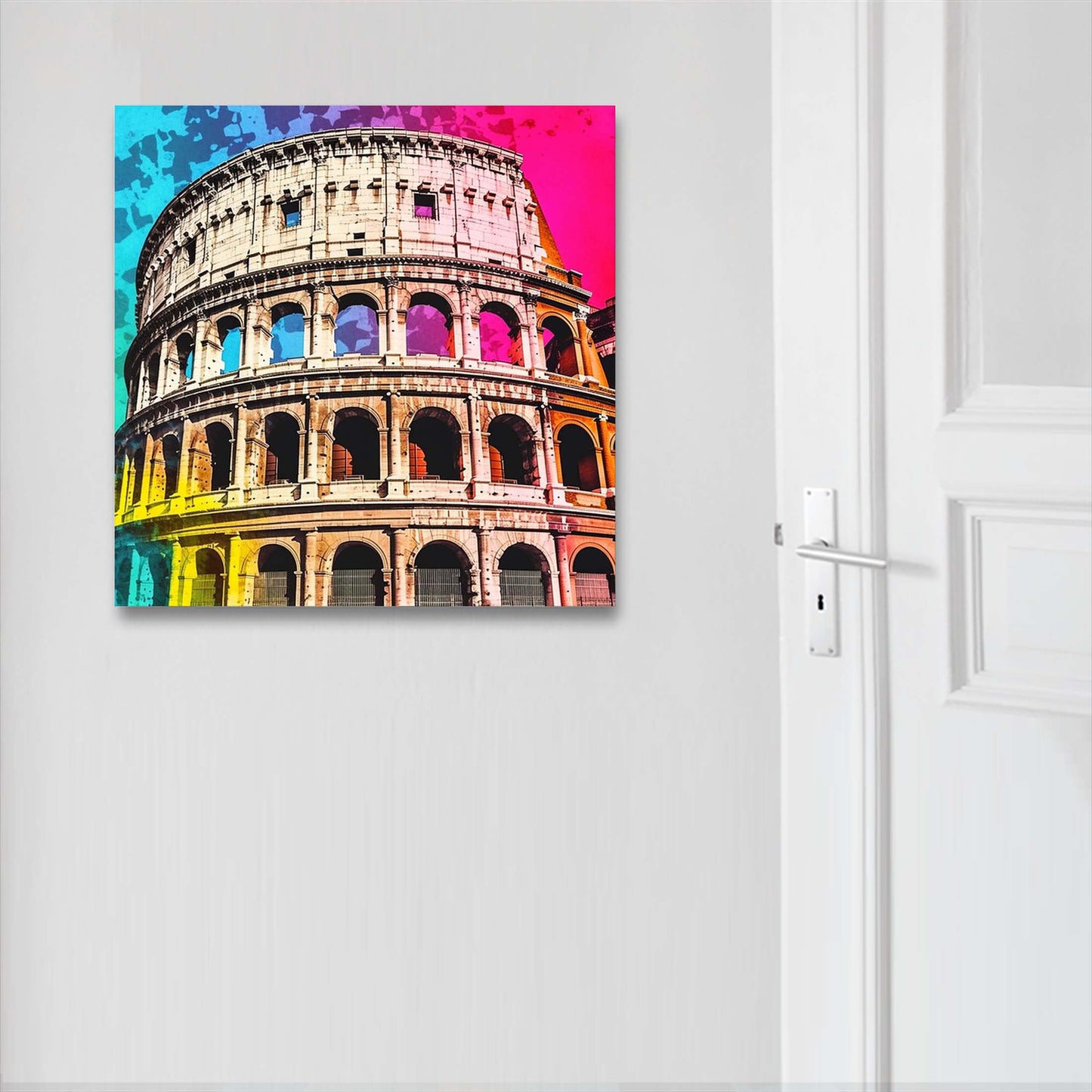 Rom Kollosseum - Wandbild in der Stilrichtung der Pop-Art