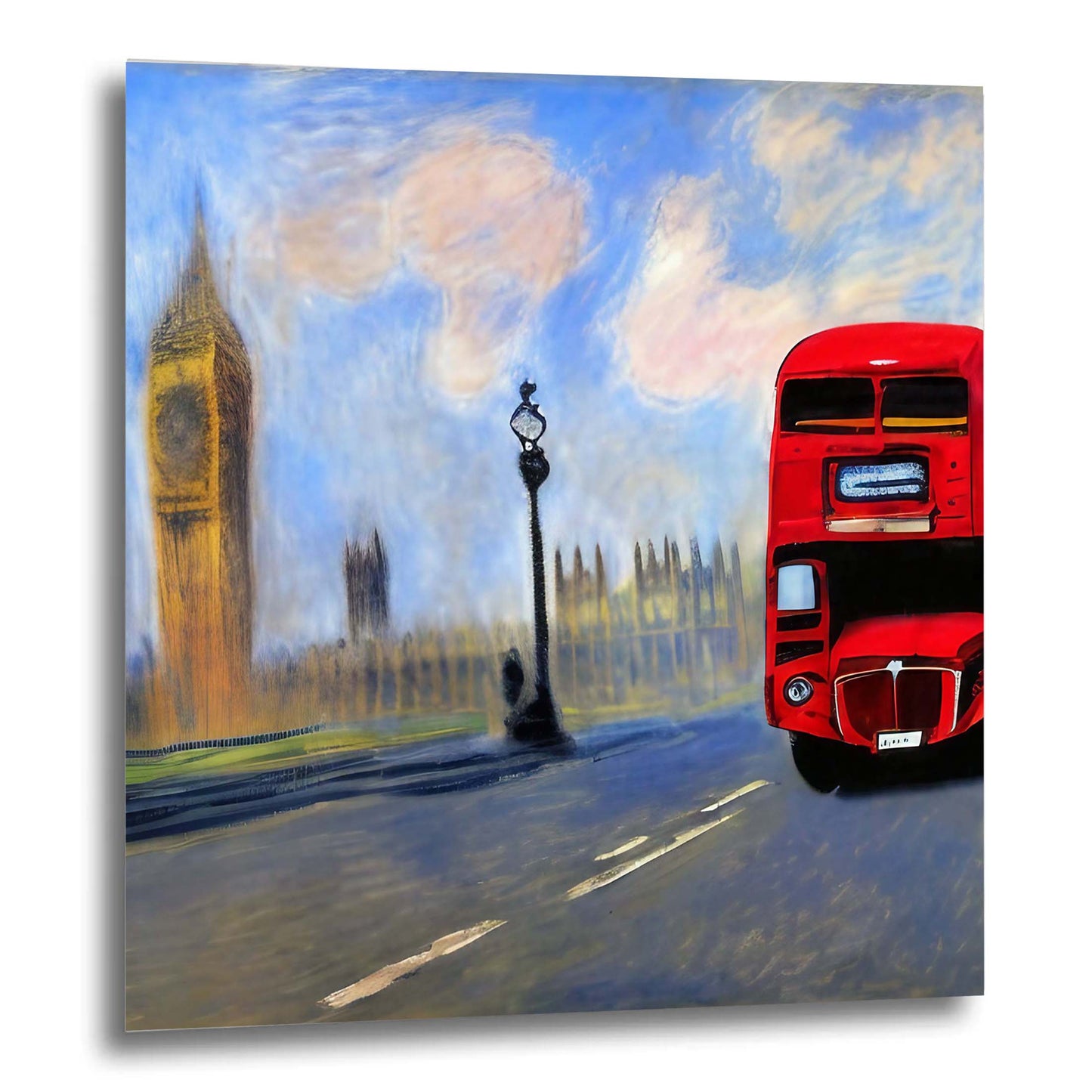 London Westminster Palace - Wandbild in der Stilrichtung des Impressionismus
